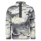 Columbia HELVETIA II PRINTED HALF SNAP FLEECE Sweatshirt Grey Men's Sweatshirts - 1