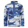 Columbia Men's Sweatshirt HELVETIA II PRINTED HALF SNAP FLEECE Marine Columbia 198711995002