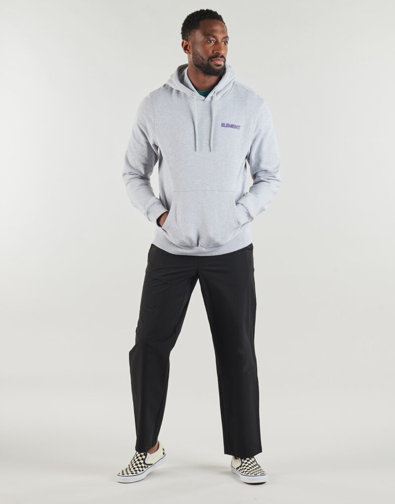 Felpe  Element  SWAMPS PO  Grigio -  Felpe Abbigliamento Uomo - 3