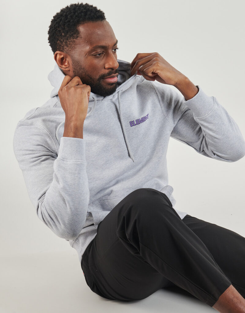 Felpe  Element  SWAMPS PO  Grigio -  Felpe Abbigliamento Uomo - 5