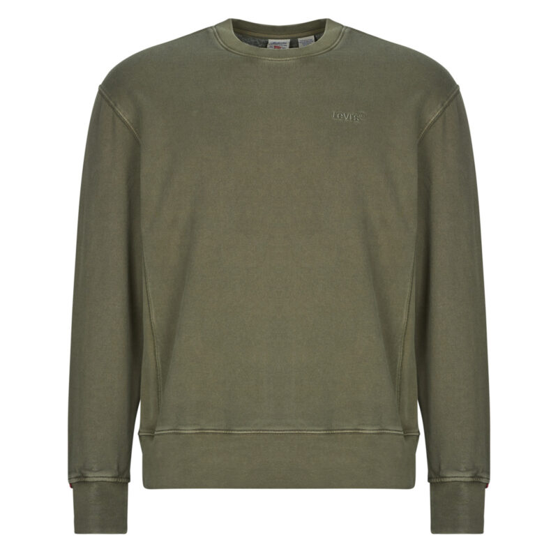 Felpe Levis AUTHENTIC CREW Kaki Felpe Uomo - 1