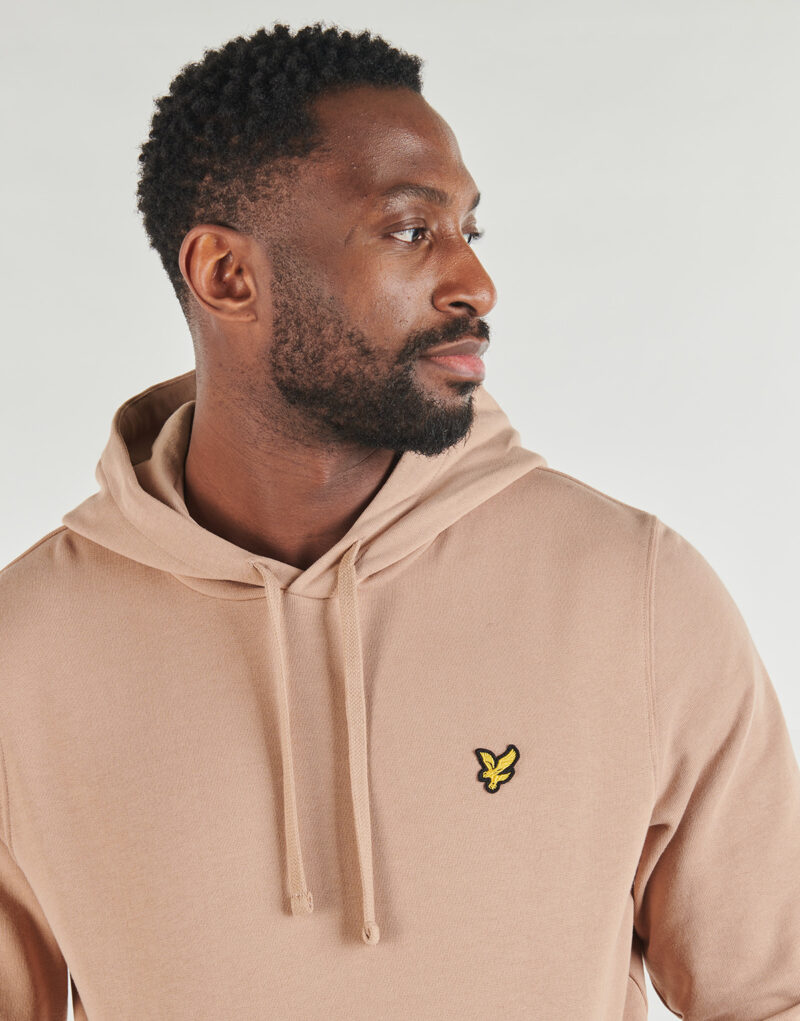 Felpe mit Cappuccio Lyle & Scott Beigefarbener Kapuzenpullover f&uuml;r Herren - 5