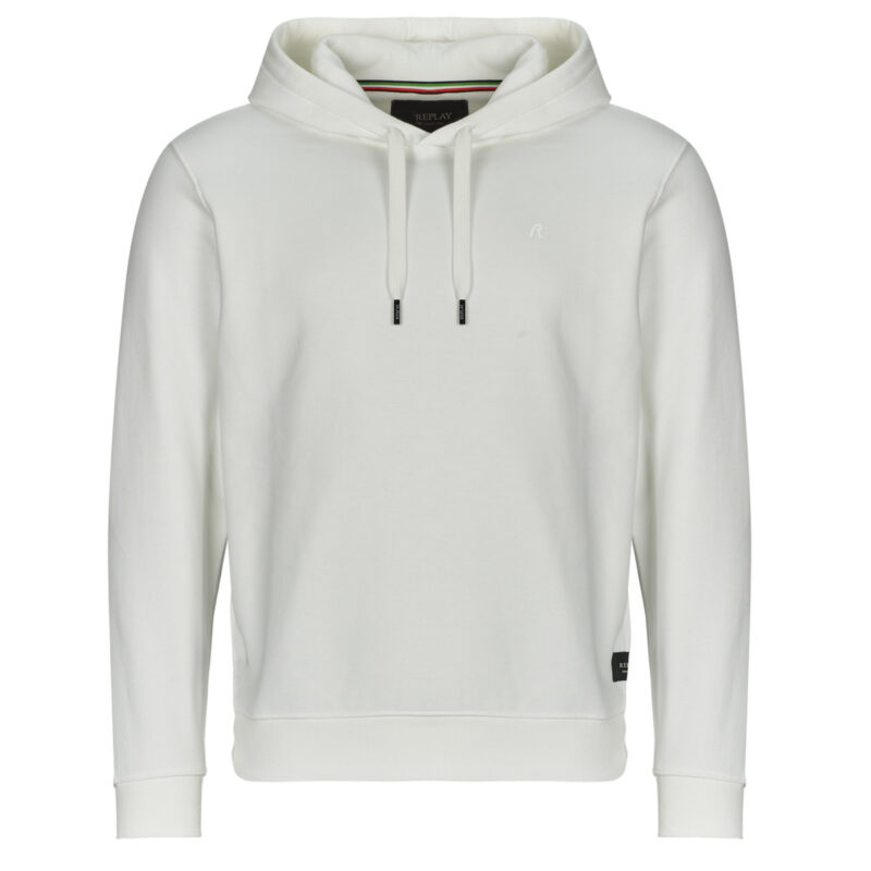 Replay Hoodies &ndash; Wei&szlig;e Herren-Hoodies &ndash; 1
