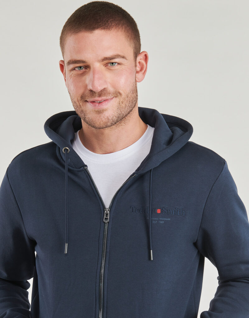 Teddy Smith GICLASS JIM HZ Herren-Hoodies in Marineblau - Gr&ouml;&szlig;e 5