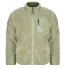 Felpa uomo Volcom  MUZZER FUZZAR ZIP  Verde Volcom 196134821922
