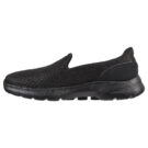 Skechers GO WALK 6 BIG SPLASH Nero Slip on Donna - 3