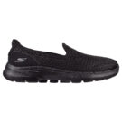 Skechers GO WALK 6 BIG SPLASH Nero Slip on Donna - 4