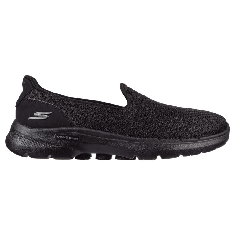 Skechers GO WALK 6 BIG SPLASH Nero Slip on Donna - 4