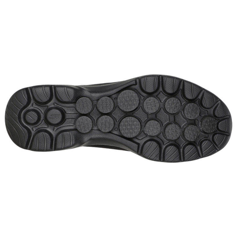 Skechers GO WALK 6 BIG SPLASH Nero Slip on Donna - 5