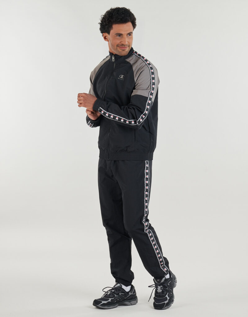 Giacca Sportiva Champion Full Zip Top Nero Giacche Sportive Uomo - 3