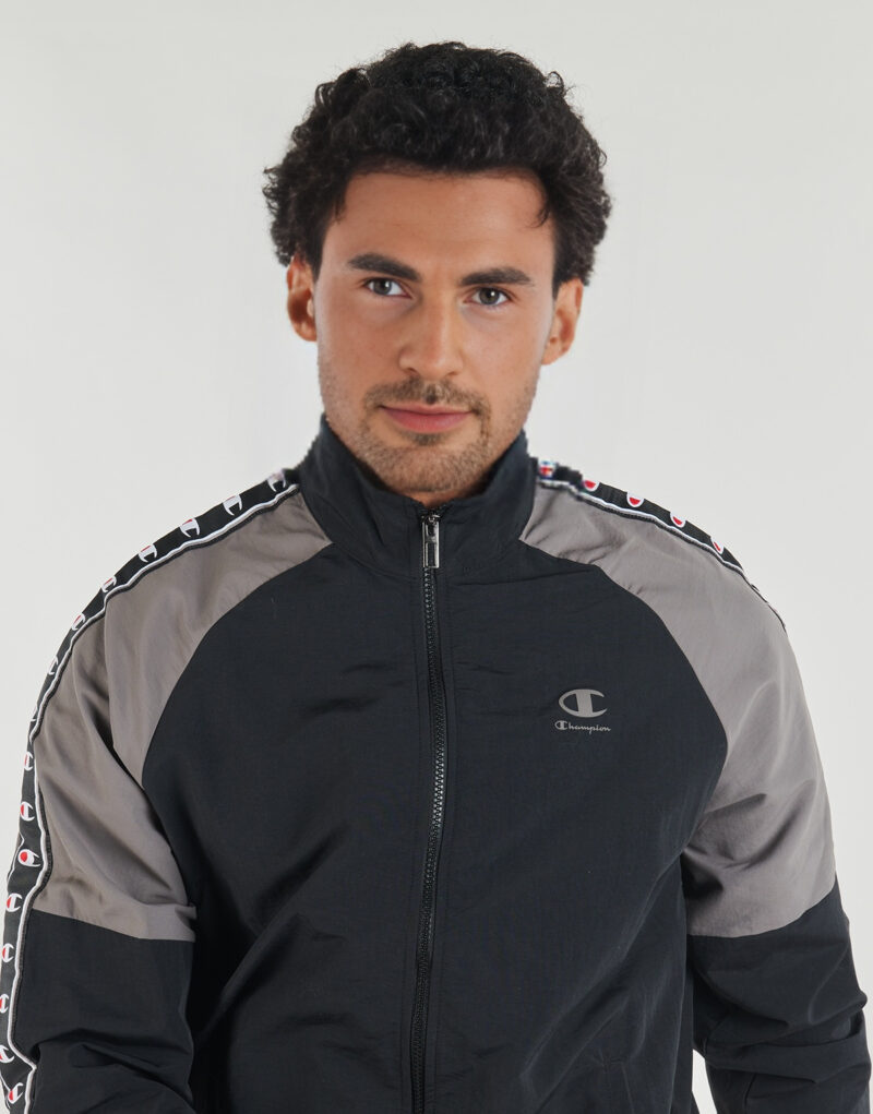 Giacca Sportiva Champion Full Zip Top Nero Giacche Sportive Uomo - 5