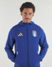 Adidas Italy Track Top Football Jacket Blue Men's Sport Jackets - 5