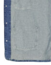 Giacca in jeans Levis BERKLEY CHORE COAT Blu Giacche in jeans Uomo - 2