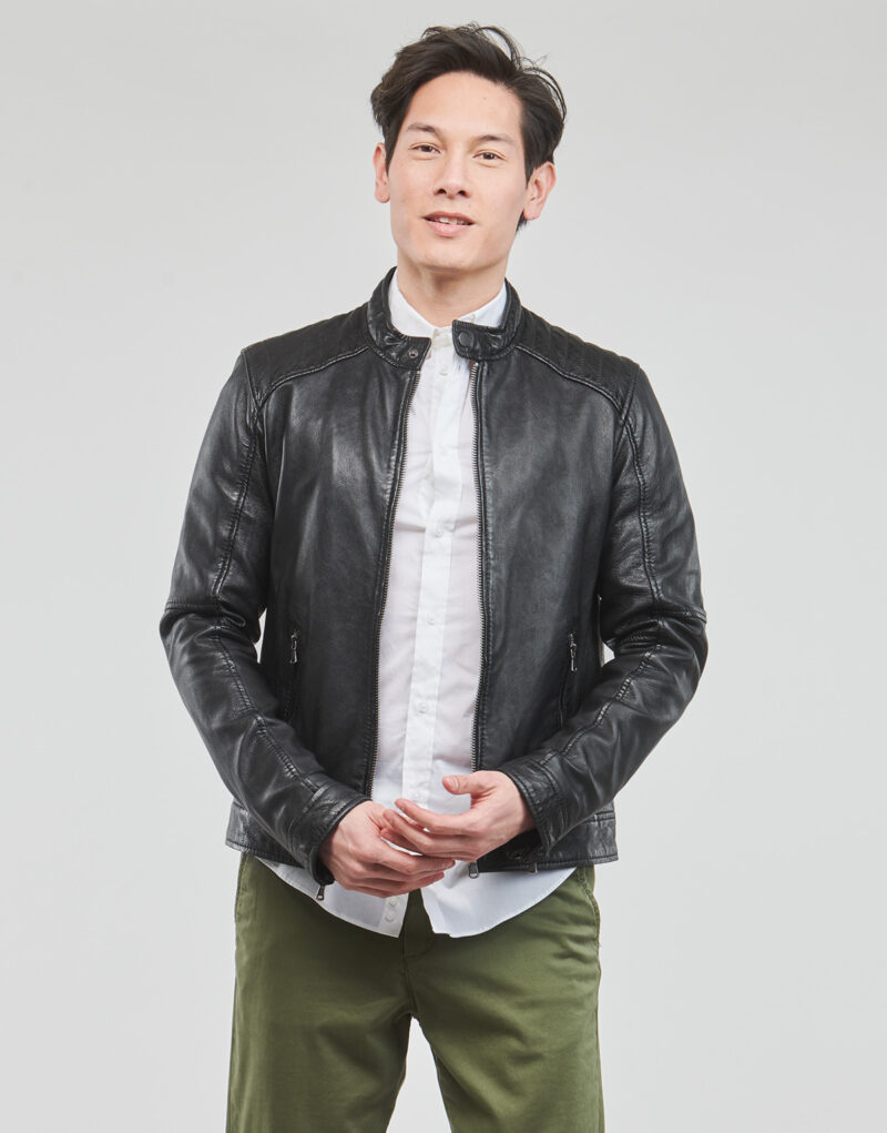Giacca in pelle Oakwood MANAGER 6 Nero Giacche in pelle Uomo - 2