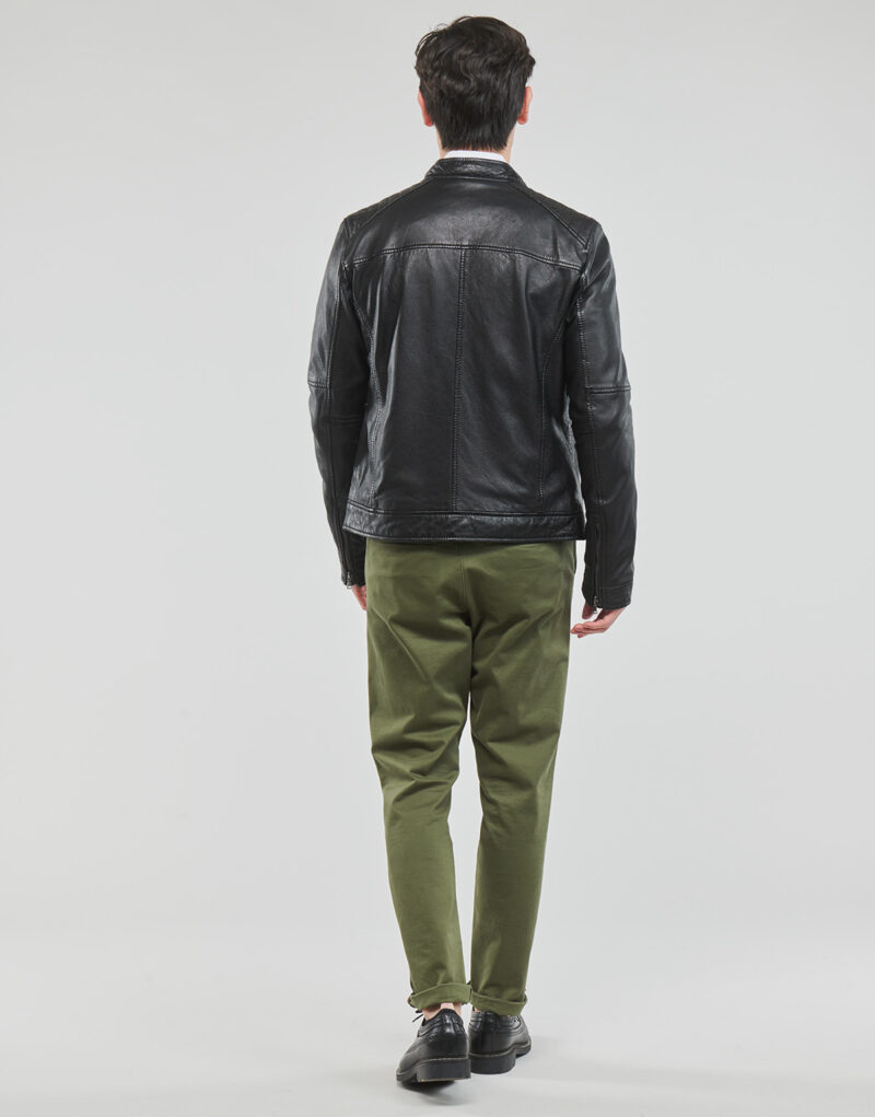 Giacca in pelle Oakwood MANAGER 6 Nero Giacche in pelle Uomo - 4