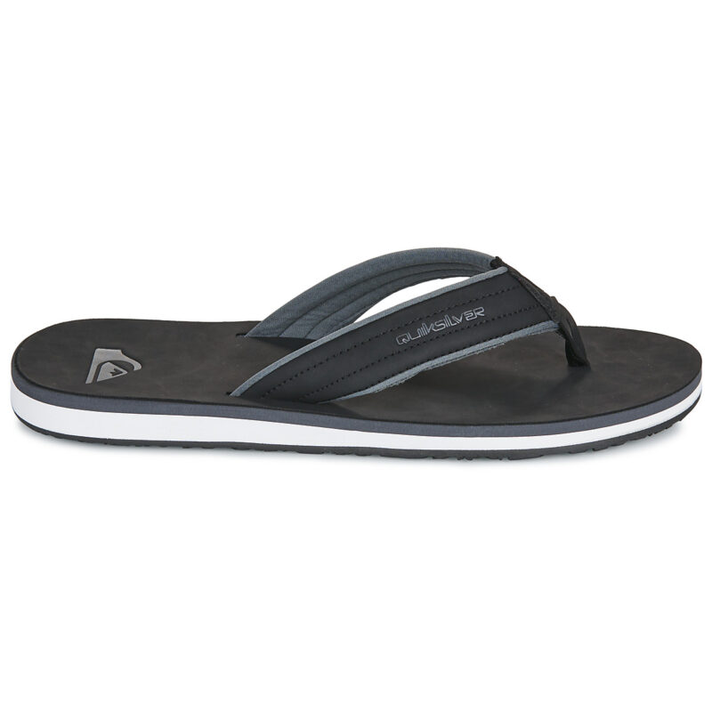 Quiksilver CARVER NUBUCK 26 Nero Infradito Uomo - 2