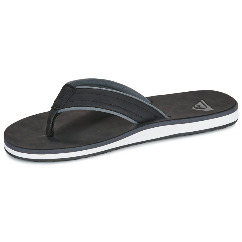 Quiksilver CARVER NUBUCK 26 Nero Infradito Uomo - 4