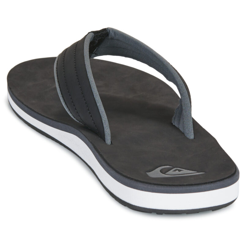 Quiksilver CARVER NUBUCK 26 Nero Infradito Uomo - 5