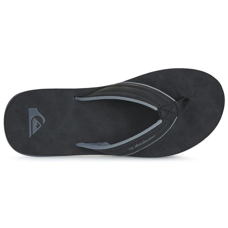 Quiksilver CARVER NUBUCK 26 Nero Infradito Uomo - 6