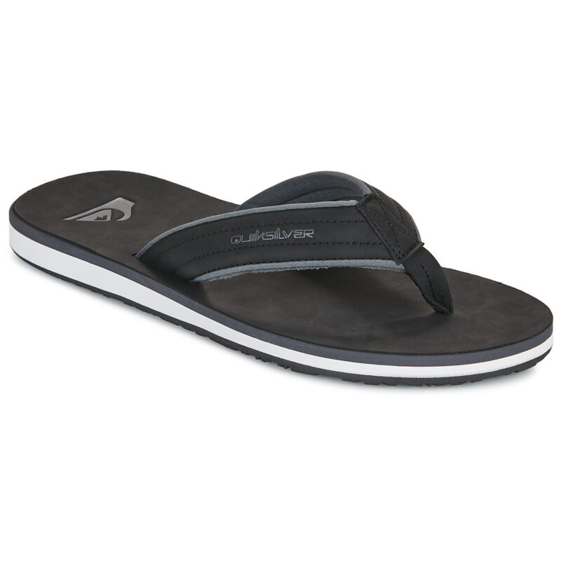 Quiksilver CARVER NUBUCK 26 Nero Infradito Uomo - 1