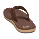 Quiksilver CARVER NUBUCK Marrone - Infradito Uomo - 5