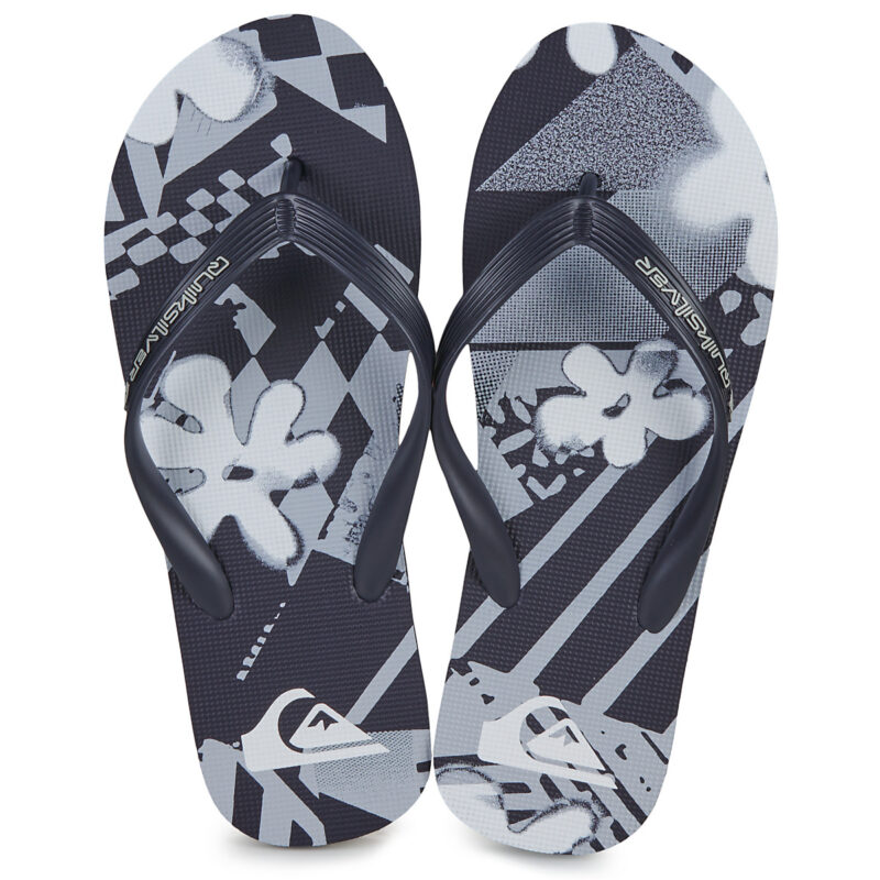 Quiksilver MOLOKAI ART 26 schwarze Flip-Flops f&uuml;r Herren - 6