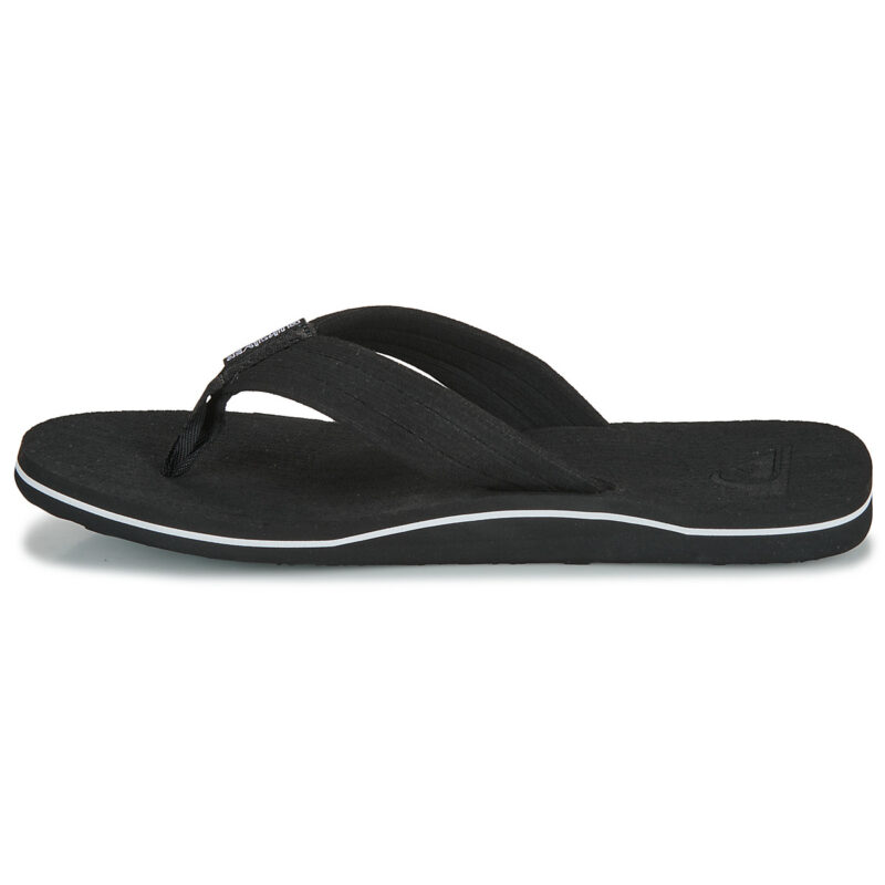 Quiksilver MOLOKAI LAYBACK TEXTURED Nero Infradito Uomo - 4