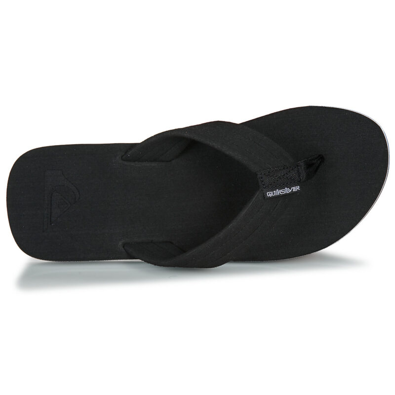 Quiksilver MOLOKAI LAYBACK TEXTURED Nero Infradito Uomo - 6