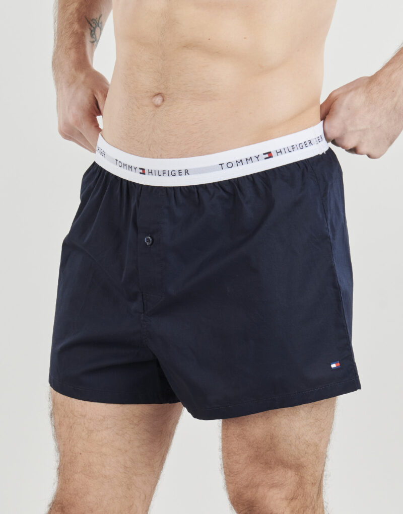 Mutande uomo Tommy Hilfiger WOVEN BOXER X2 Marine Mutande uomo Uomo - 3