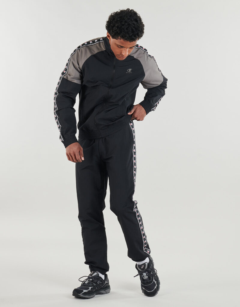Pantaloni Sportivi Champion Elastic Cuff Pants Nero Pantaloni Sportivi Uomo - 2