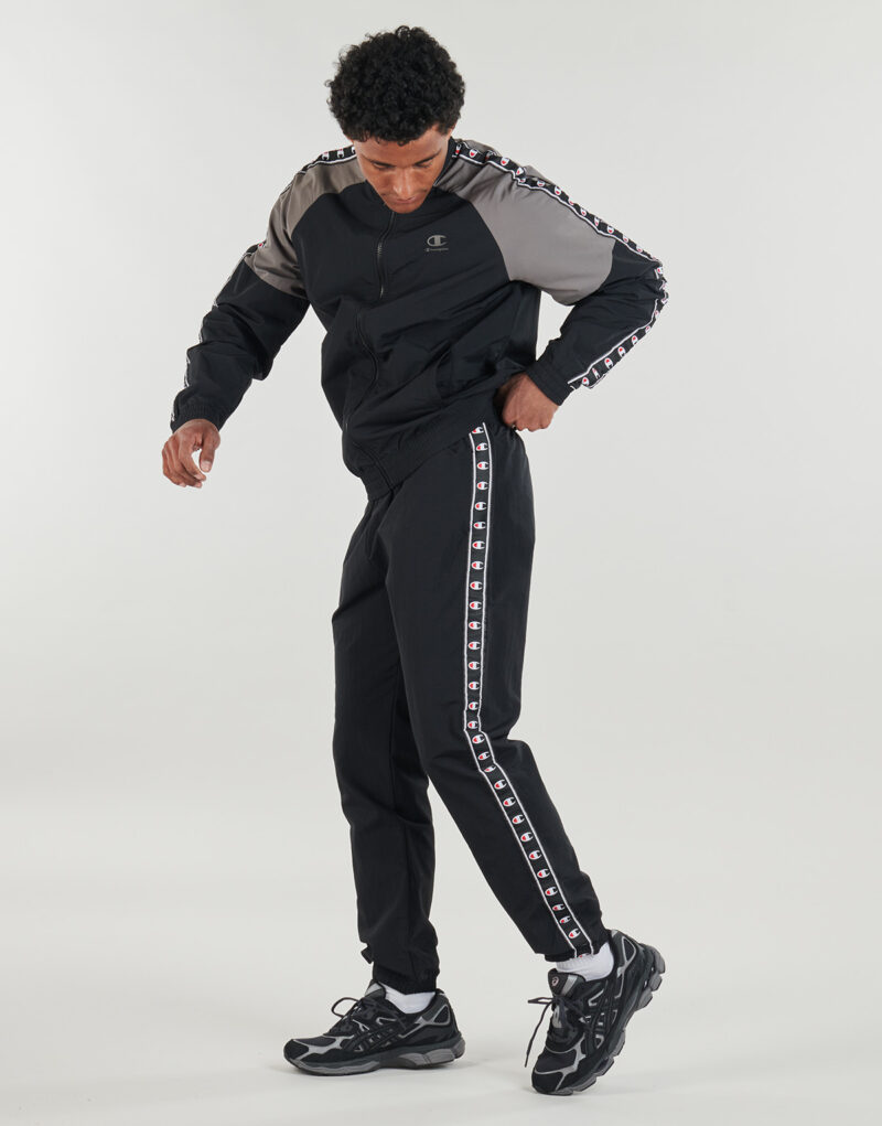 Pantaloni Sportivi Champion Elastic Cuff Pants Nero Pantaloni Sportivi Uomo - 3