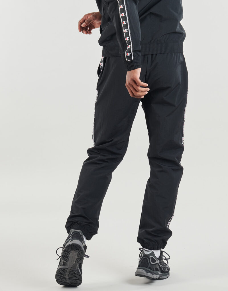 Pantaloni Sportivi Champion Elastic Cuff Pants Nero Pantaloni Sportivi Uomo - 4
