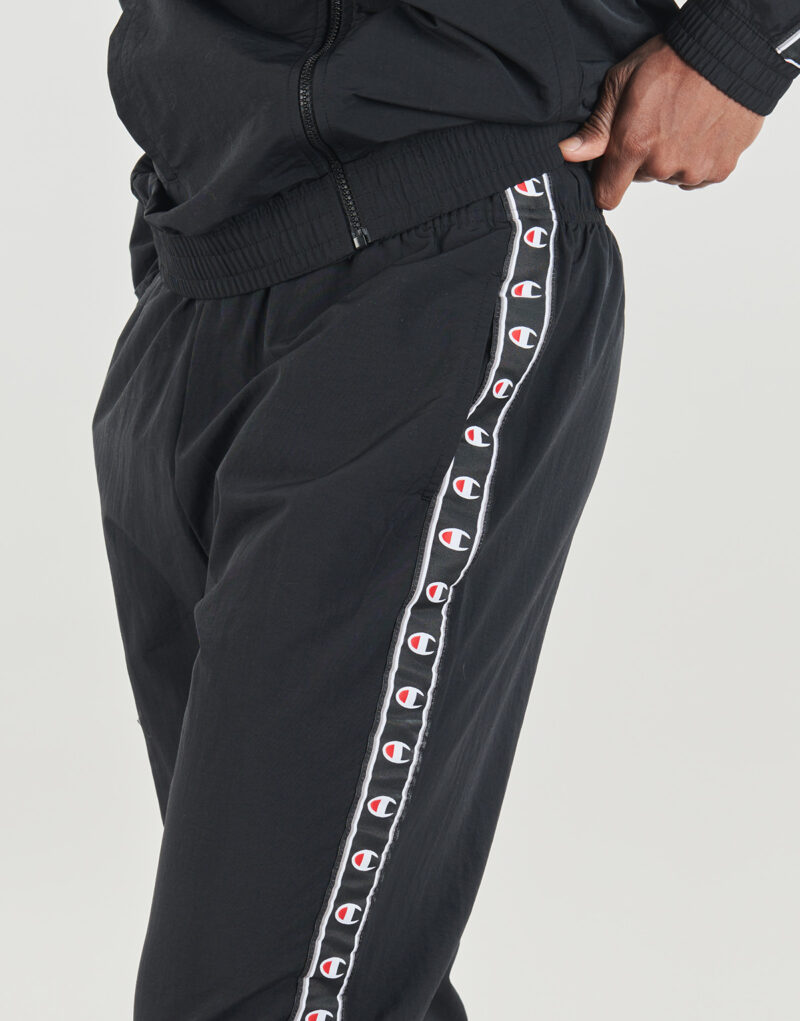 Pantaloni Sportivi Champion Elastic Cuff Pants Nero Pantaloni Sportivi Uomo - 5