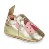 Einfache Kinderhausschuhe für Mädchen Peasy  MY BLUBLU COCCINELLE  Einfaches Gold Peasy 3608927616624