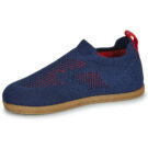 Giesswein ALPBACH Blu Pantofole Bambino - 4