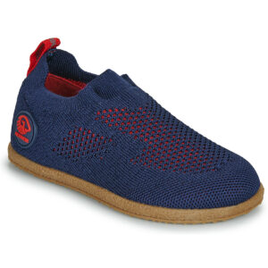 Pantofole bambini ragazzo Giesswein  ALPBACH  Blu Giesswein 9009953078037