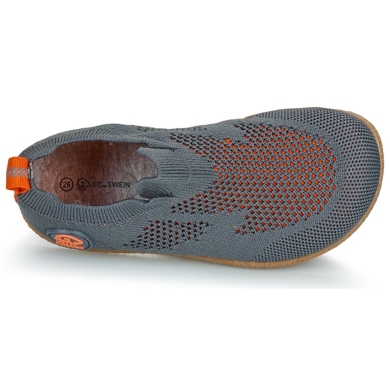 Giesswein ALPBACH Grigio Pantofole Bambino - 6