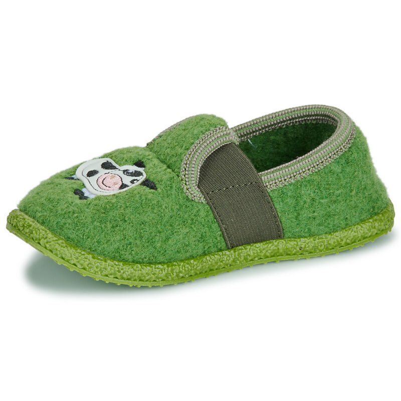 Giesswein T&Ouml;GING Verde Pantofole Bambino - 4