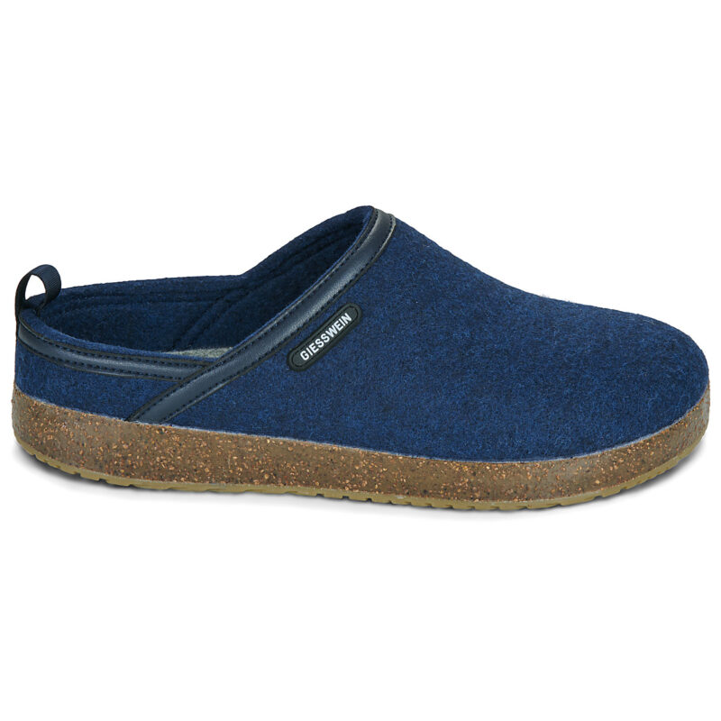 Giesswein Wool Clog Blue Slippers Men - 2