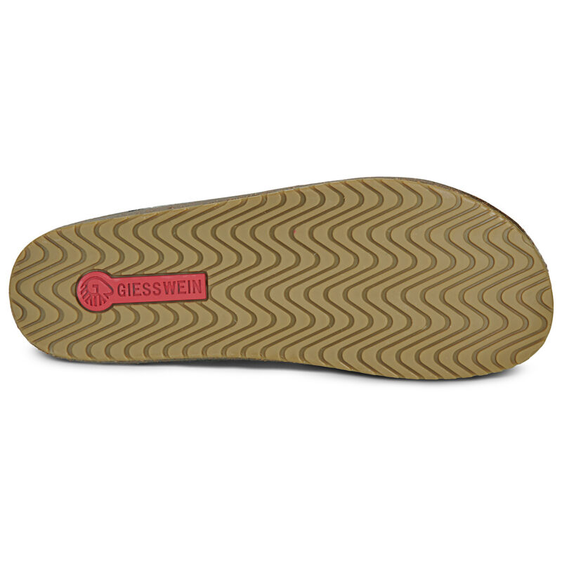 Giesswein Wool Clog Grigio Pantofole Uomo - 7