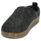 Giesswein Woll-Clog Schwarz Hausschuhe Herren - 3