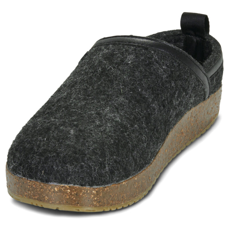 Giesswein Woll-Clog Schwarz Hausschuhe Herren - 3