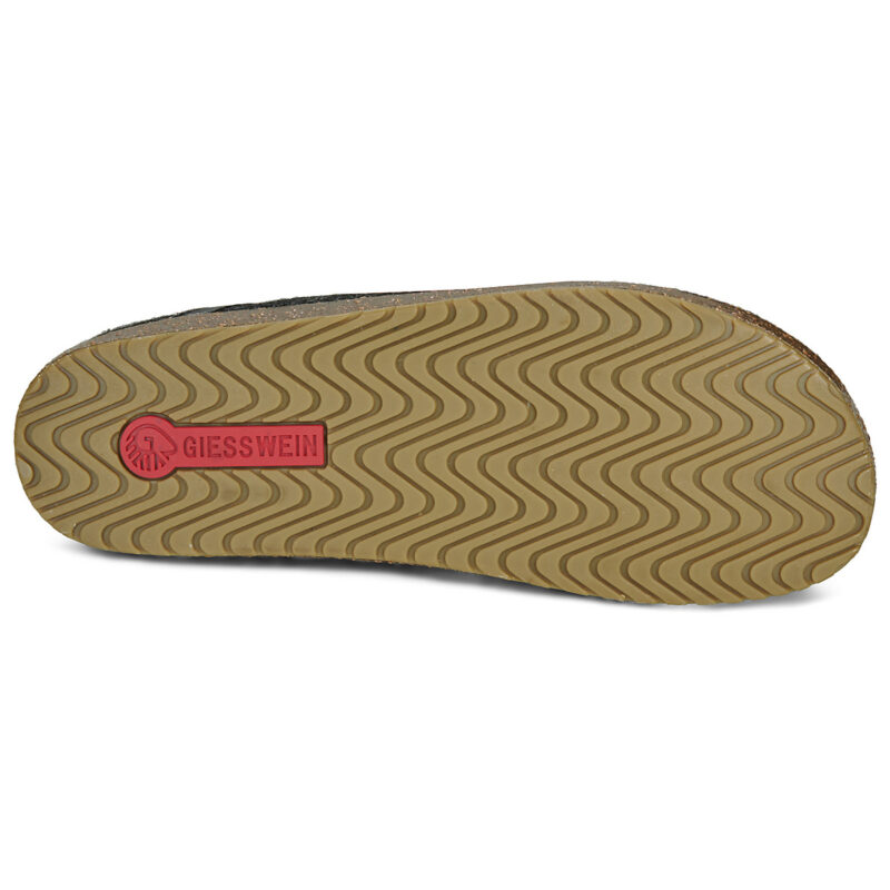 Giesswein Woll-Clog Schwarz Hausschuhe Herren - 7