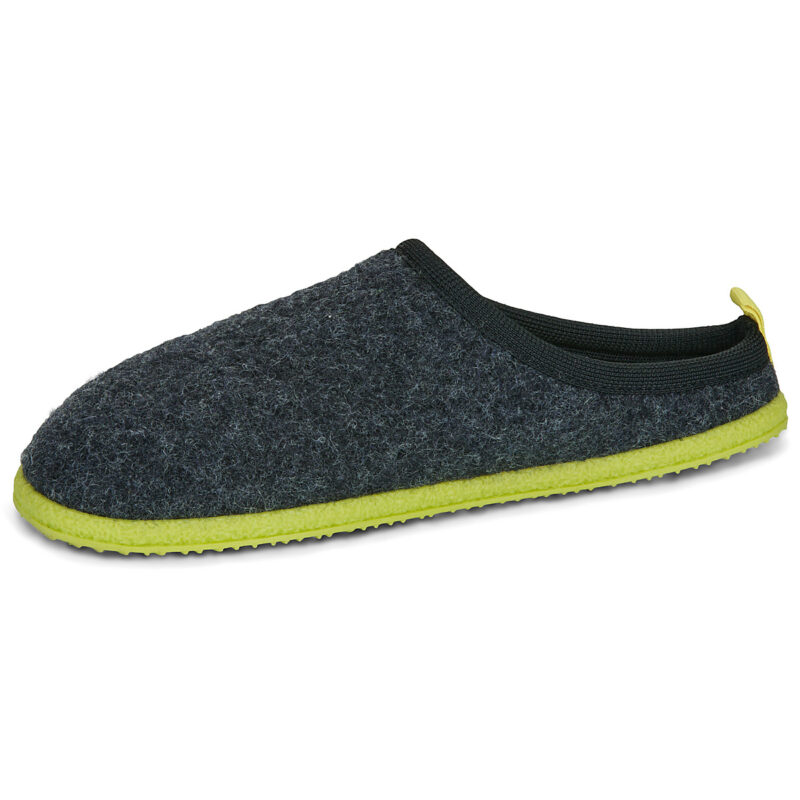 Giesswein Woolpops Grigio Pantofole Uomo - 4