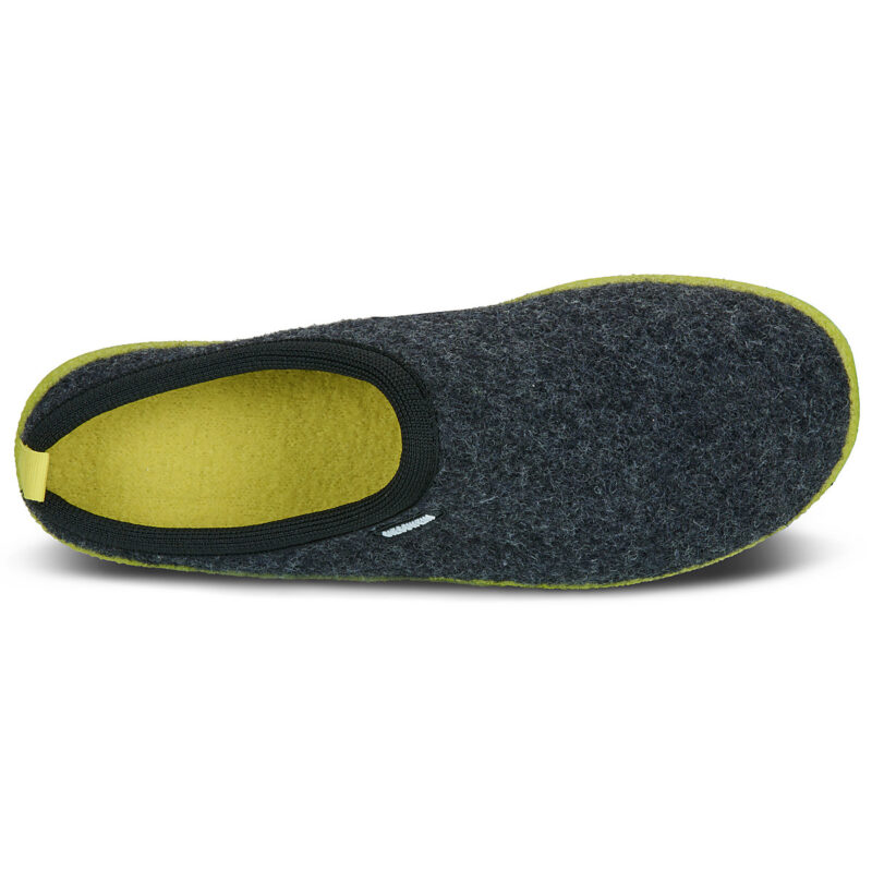 Giesswein Woolpops Grigio Pantofole Uomo - 6