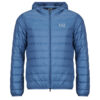 Piumino uomo Emporio Armani EA7  TRAIN CORE ID  DOWN LIGHT JACKET HOODIE CC  8NPB24  Blu Emporio Armani EA7 8033919927535