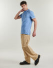 BOSS Paddy Blue Polo Herren-Polohemd - Gr&ouml;&szlig;e 3