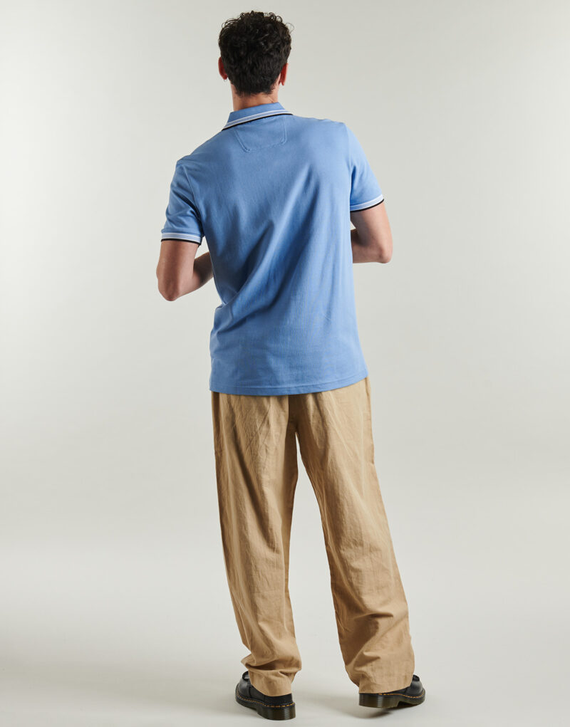 BOSS Paddy Blue Polo Herren-Polohemd - Gr&ouml;&szlig;e 4