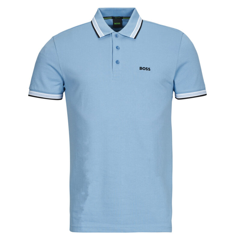 BOSS Paddy Blue Polo Herren-Polohemd - Gr&ouml;&szlig;e 1