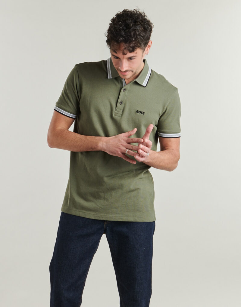 Polo homme BOSS Paddy Khaki - Taille 2